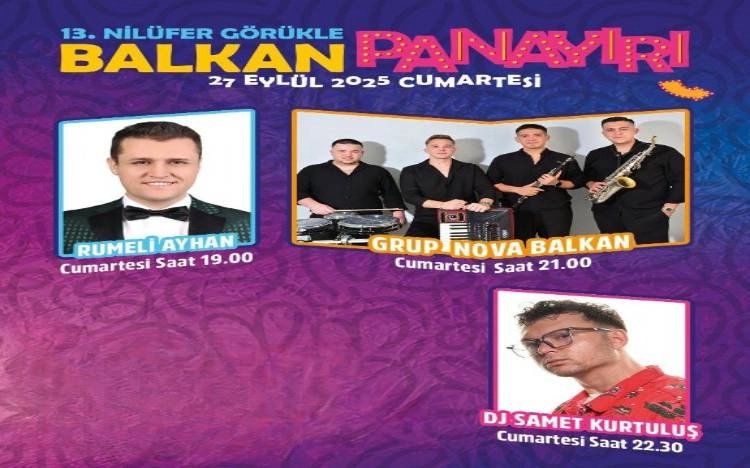 Nilüfer’de Balkan Panayırı başlıyor